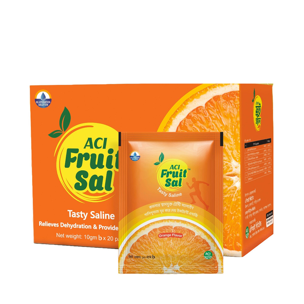 ACI Fruit Sal Tasty Saline 1 Box