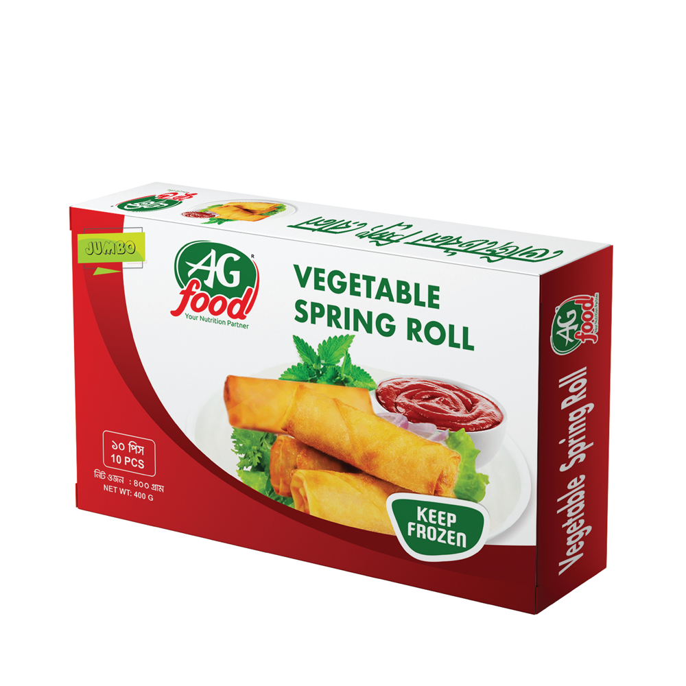 AG Food Vegetable Spring Roll 10 pcs
