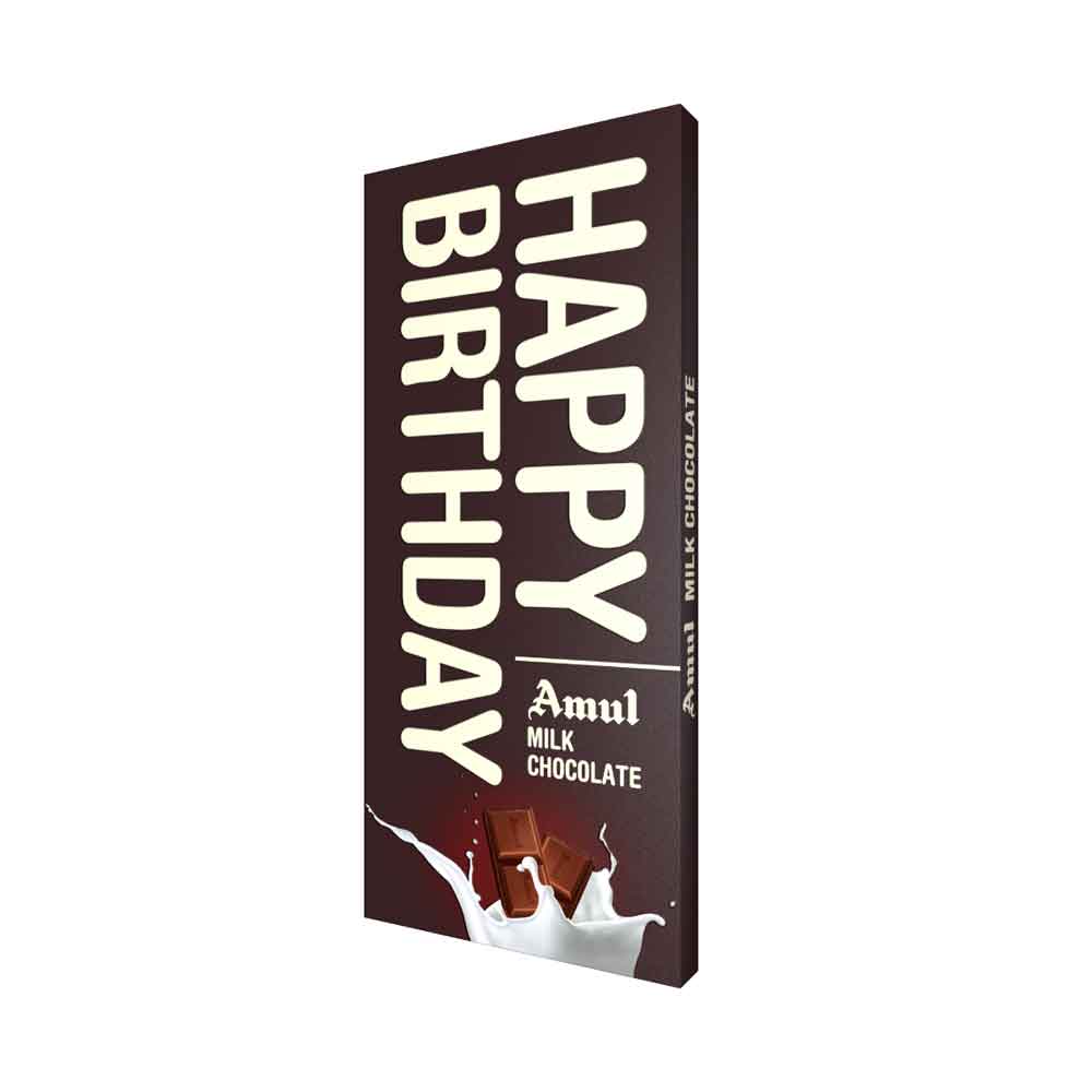 Amul Happy Birthday Milk Chocolate