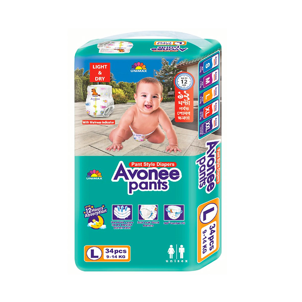 Avonee Maxi 4 Baby Diaper Pants L 9-14 kg