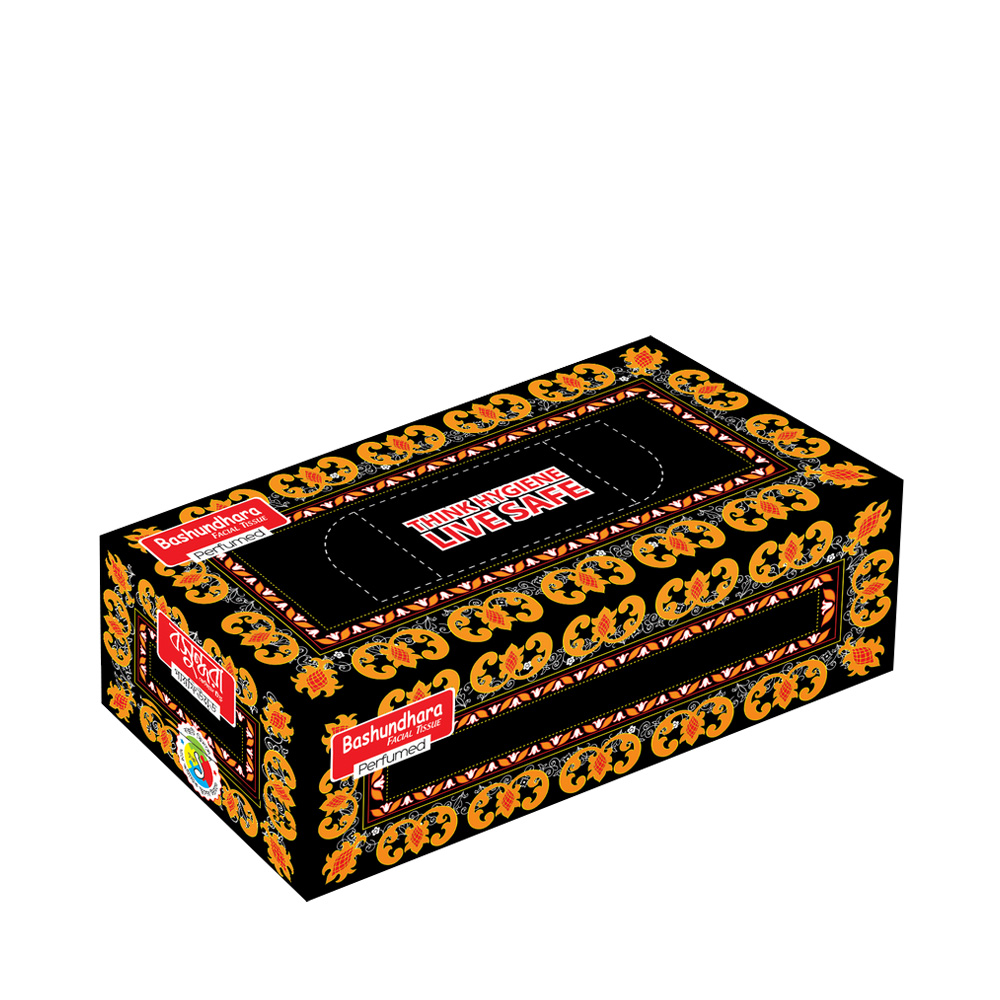 Bashundhara Facial Tissue Perfumed (120 X 2) ply