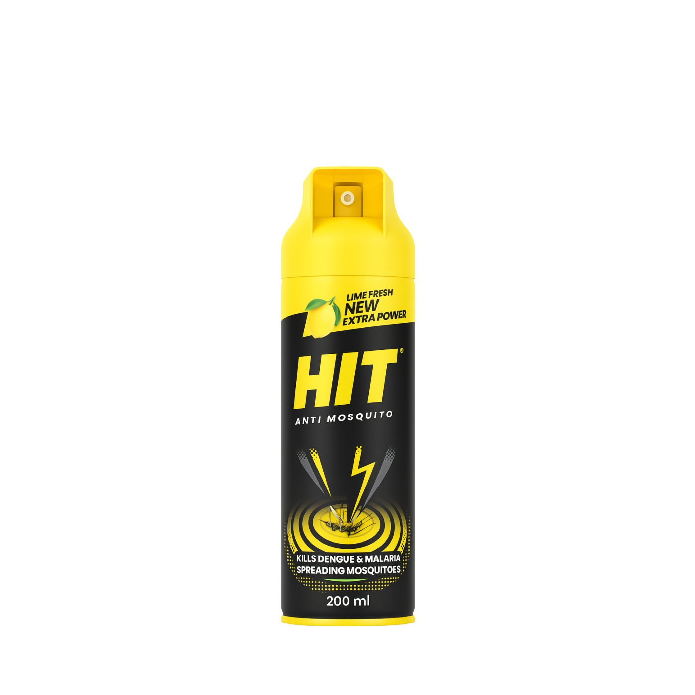 Black Hit Anti Mosquito Lime Fresh Aerosol