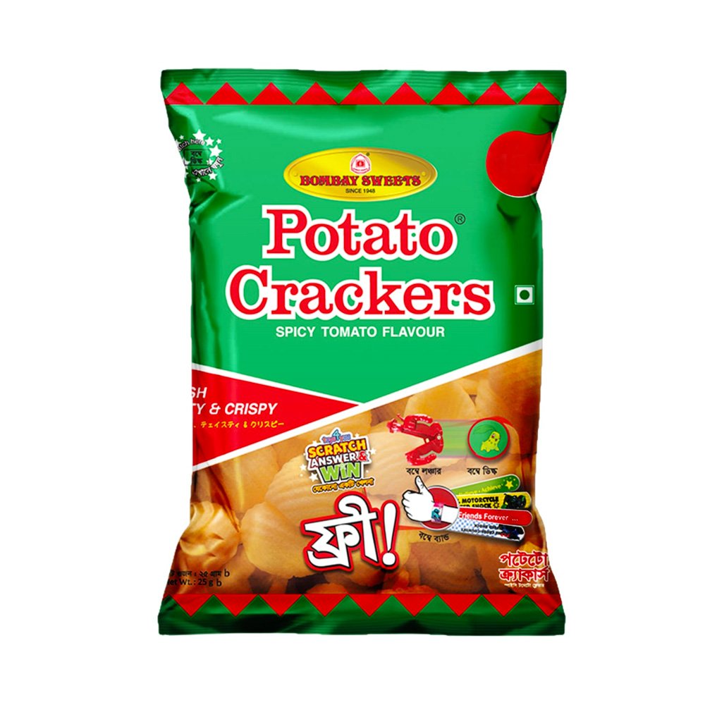 Bombay Sweets Potato Crackers