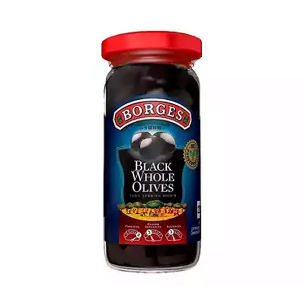 Borges Black Whole Olives