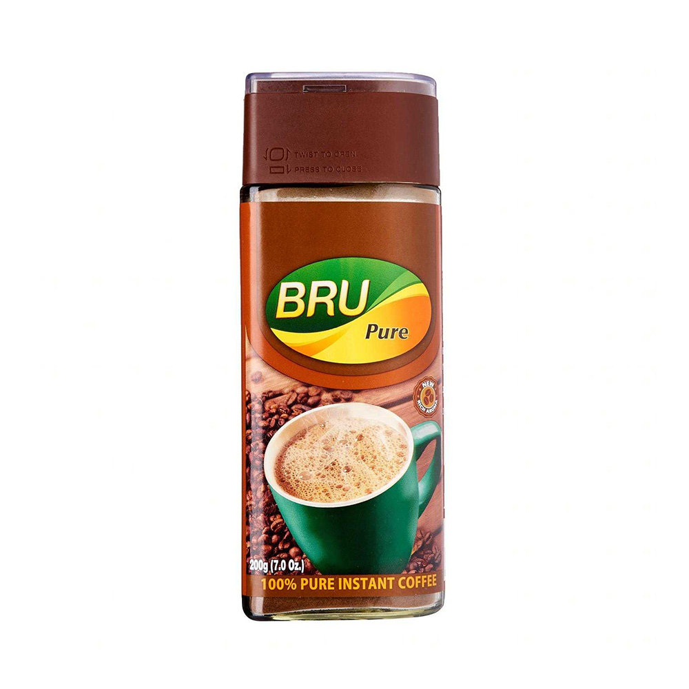 Bru Pure Instant Coffee Jar