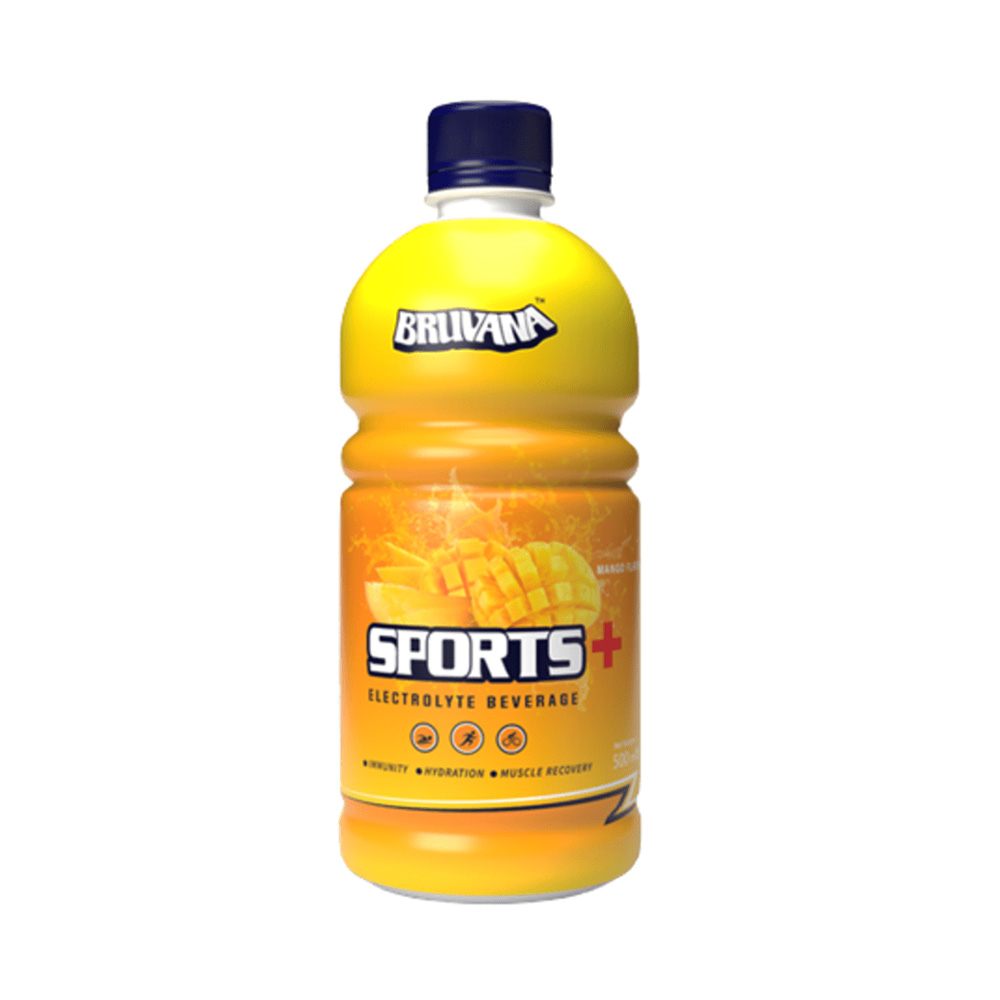 Bruvana Sports+ Electrolyte Beverage (Mango Flavor)