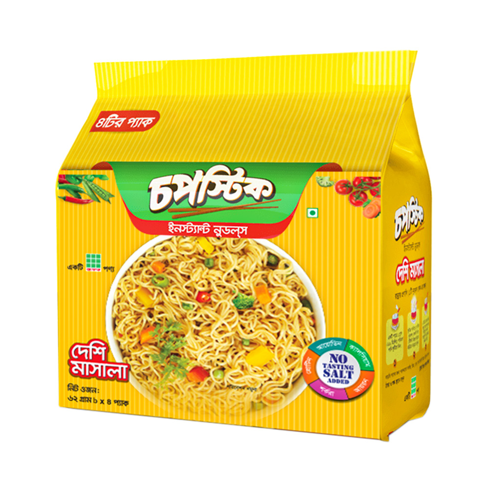Chopstick Deshi Masala Instant Noodles 4 pack