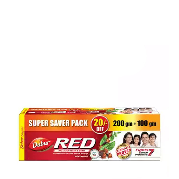 Dabur Red Toothpaste (Super Saver Pack)