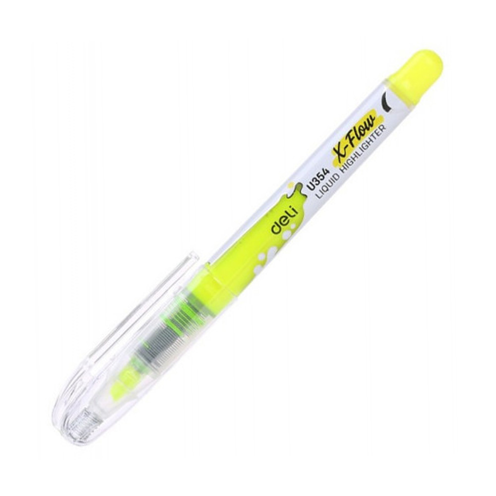 Deli Liquid Highlighter Chisel Tip (Yellow)