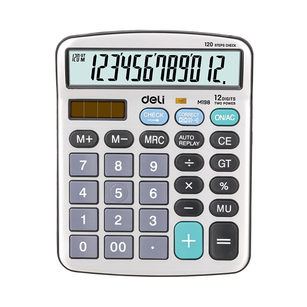 Deli (M198) Basic Calculator 12 Digit