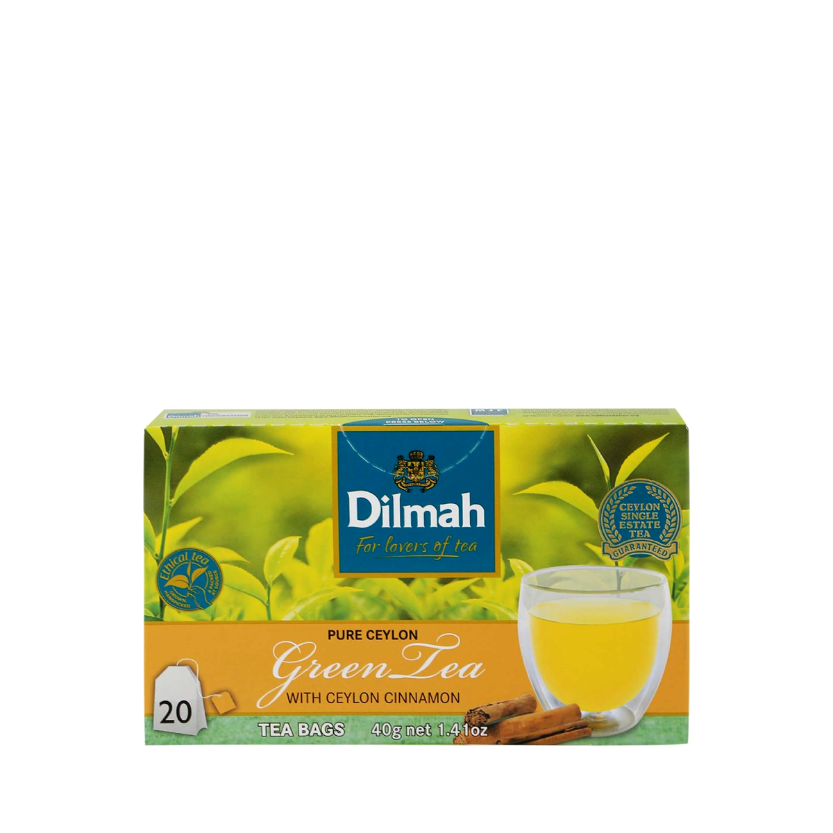 Dilmah Ceylon Green Tea With Ceylon Cinnamon