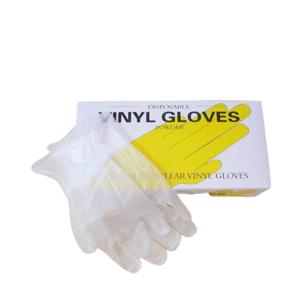 Disposable Vinyl Gloves Pack (L)
