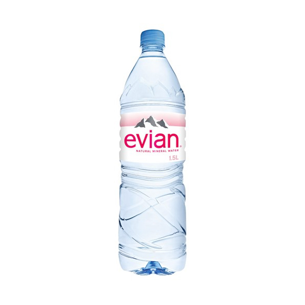 Evian Natural Mineral Water