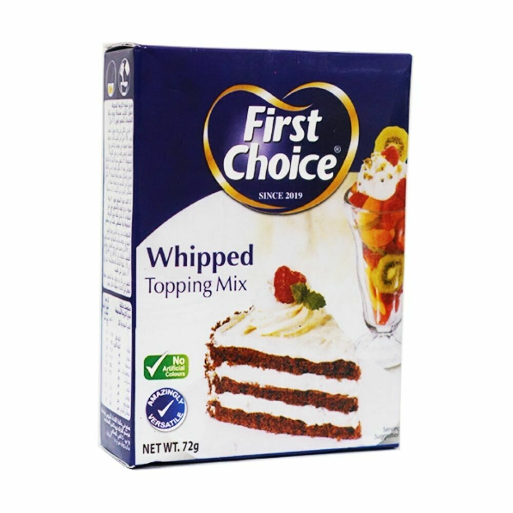 First Choice Whipped Topping Mixed