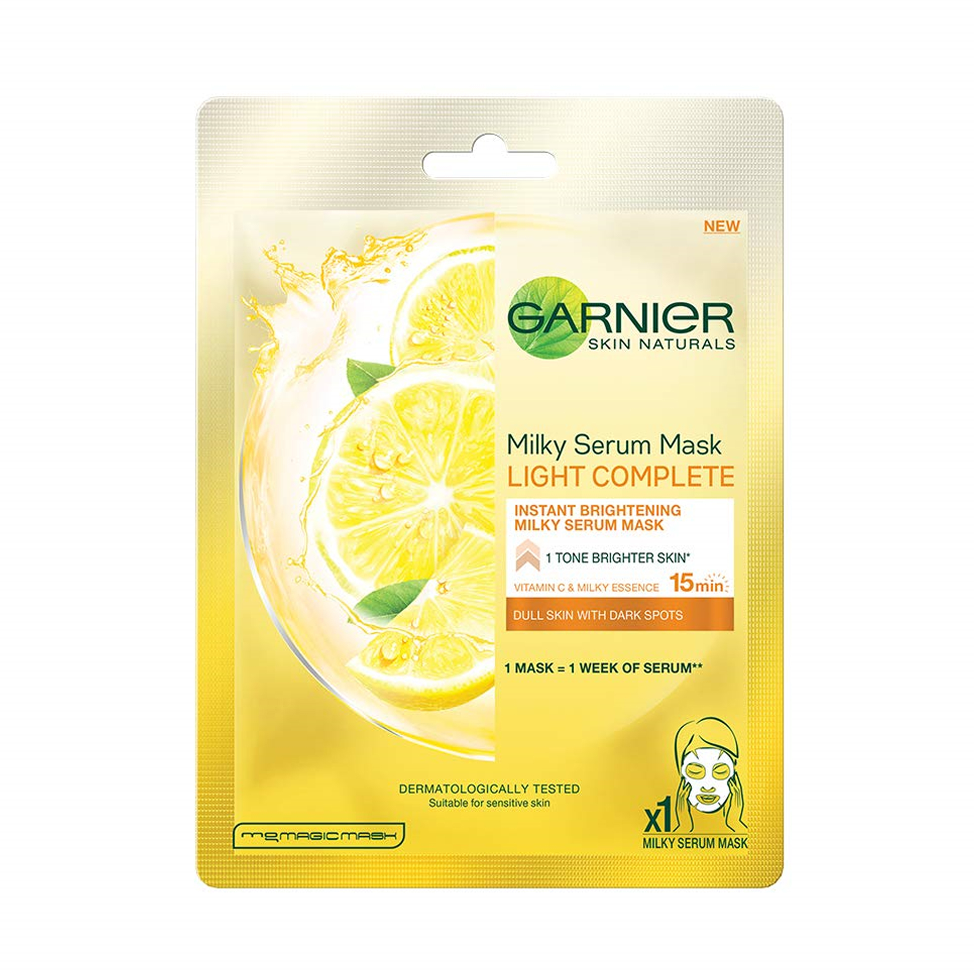 Garnier Skin Naturals Light Complete Serum Mask