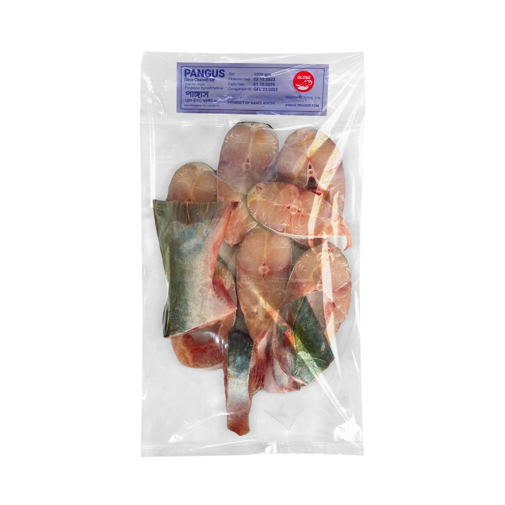 Globe Pangus Fish Sliced ± 50 gm
