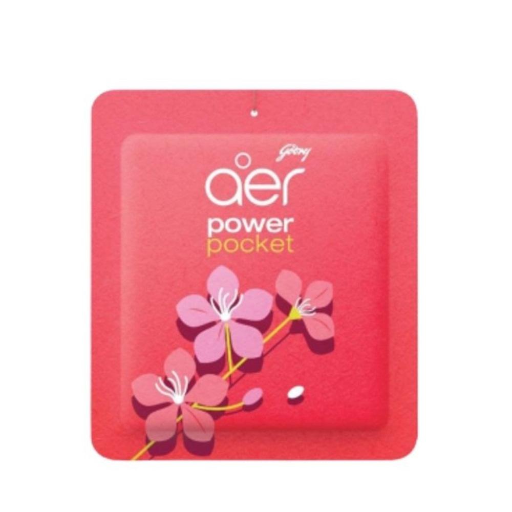 Godrej Aer Power Pocket Bathroom Fragrance Fresh Blossom