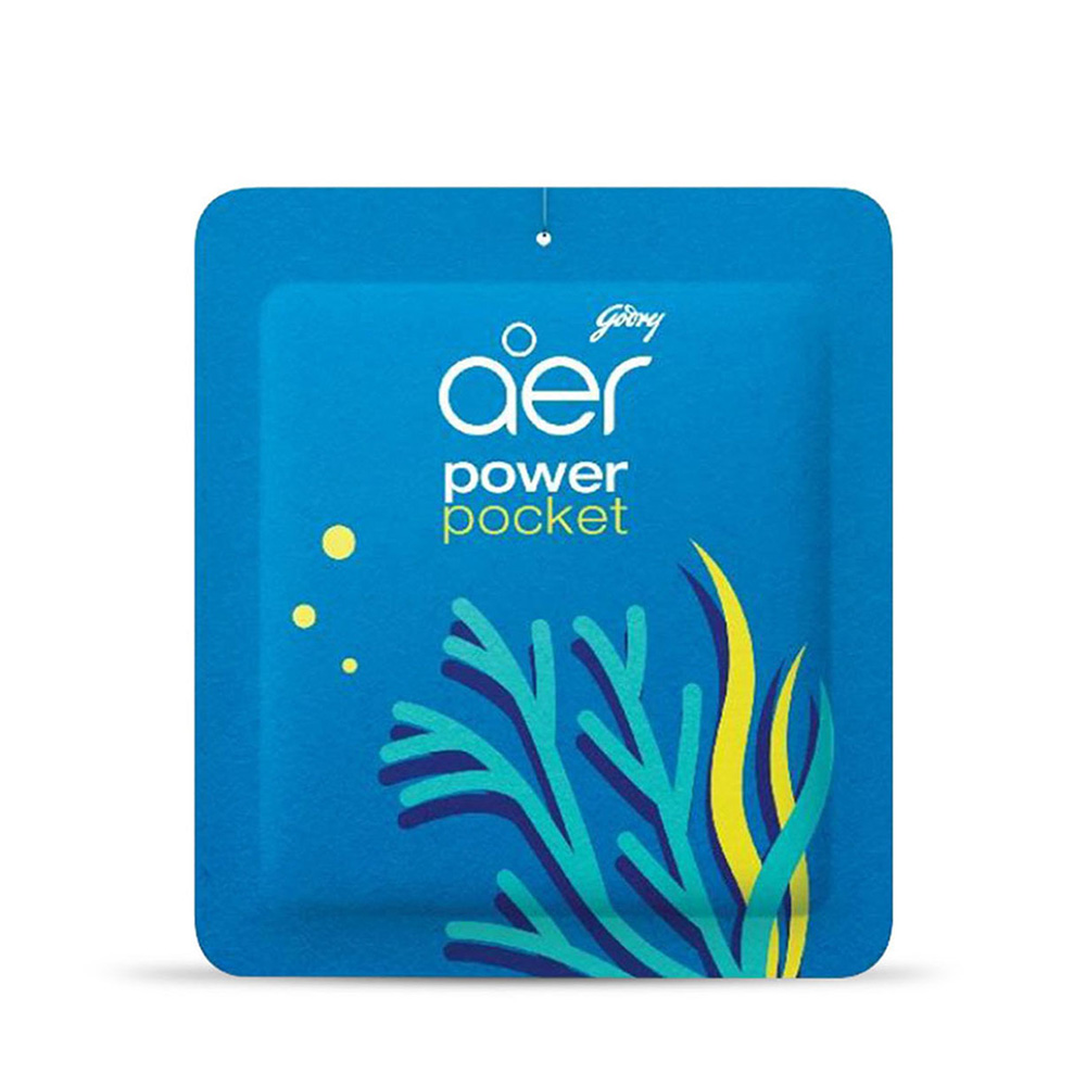Godrej Aer Power Pocket Bathroom Fragrance Sea Breeze