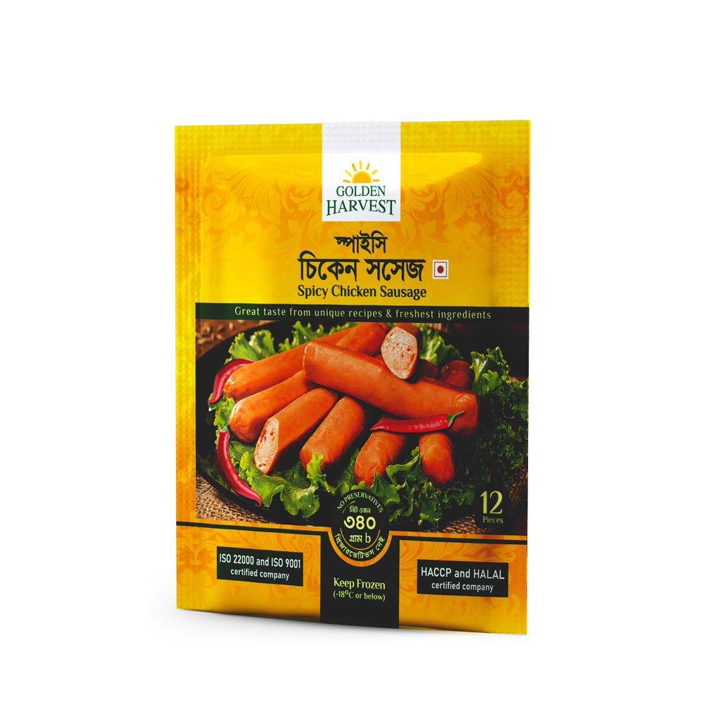Golden Harvest Spicy Chicken Sausage 340 gm