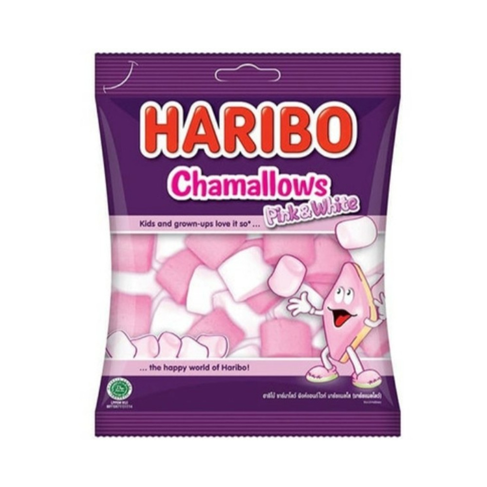 Haribo Chamallows Pink & White Candy