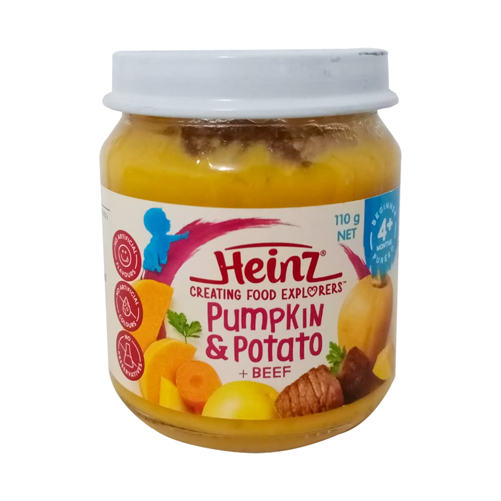 Heinz Pumpkin & Potato + Beef (4 months+)