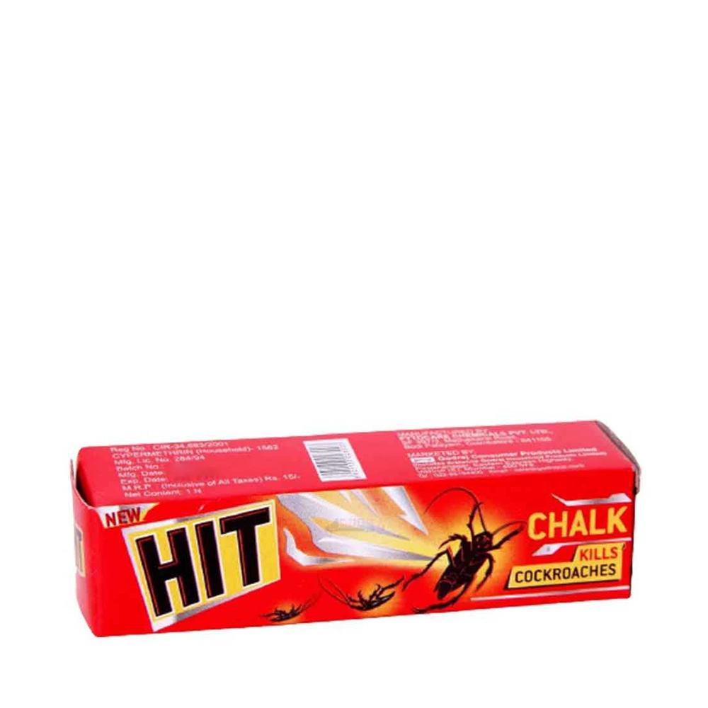 Hit Chalk Kills Cockroach