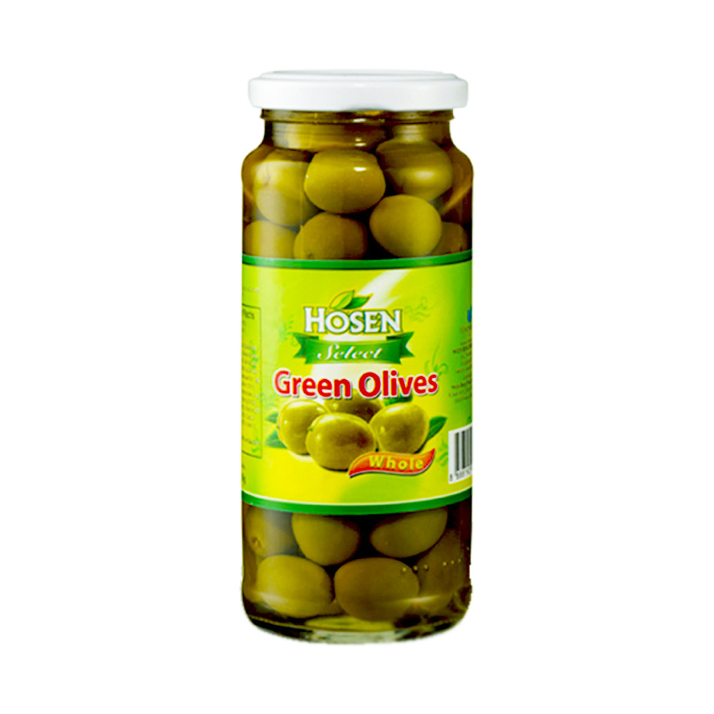 Hosen Whole Green Olives