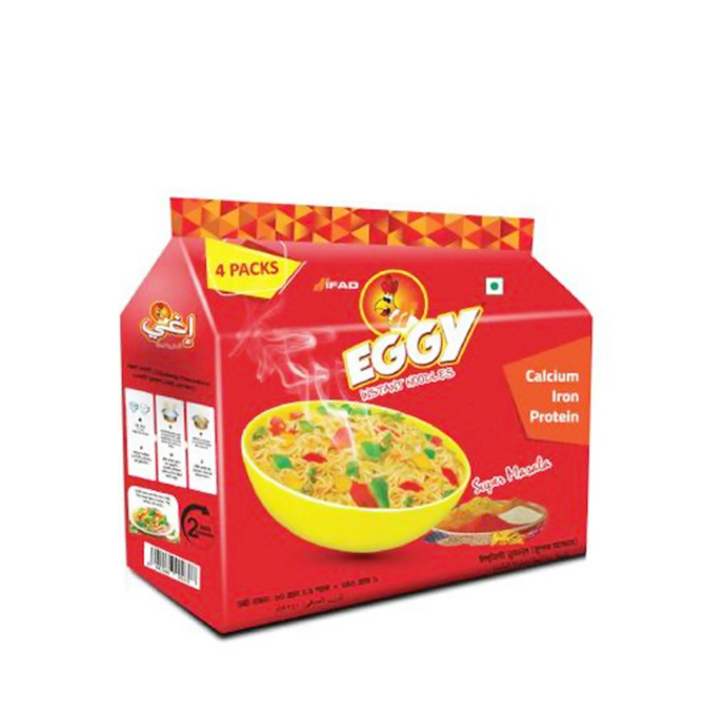 Ifad Eggy Instant Masala Noodles 4 pcs