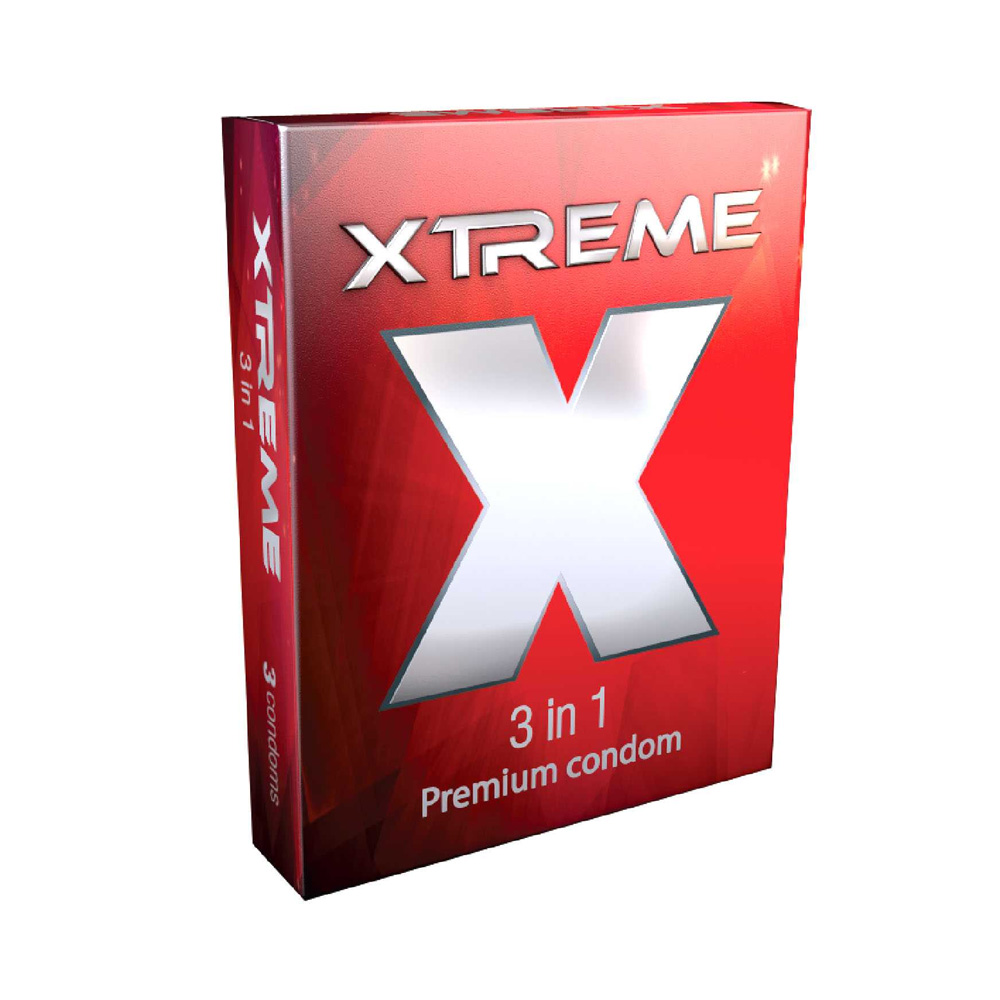 J1 Xtreme 3 in 1 Premium Condom