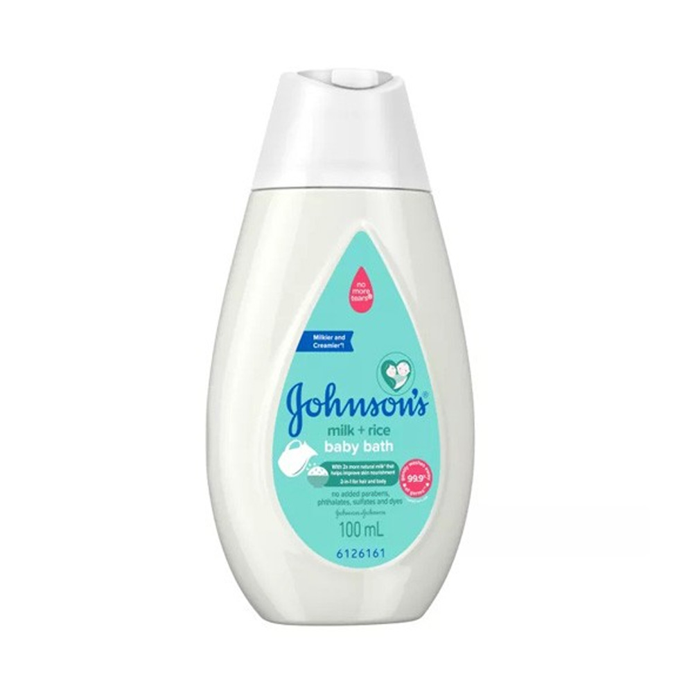 Johnson's Baby Bath Milk + Rice