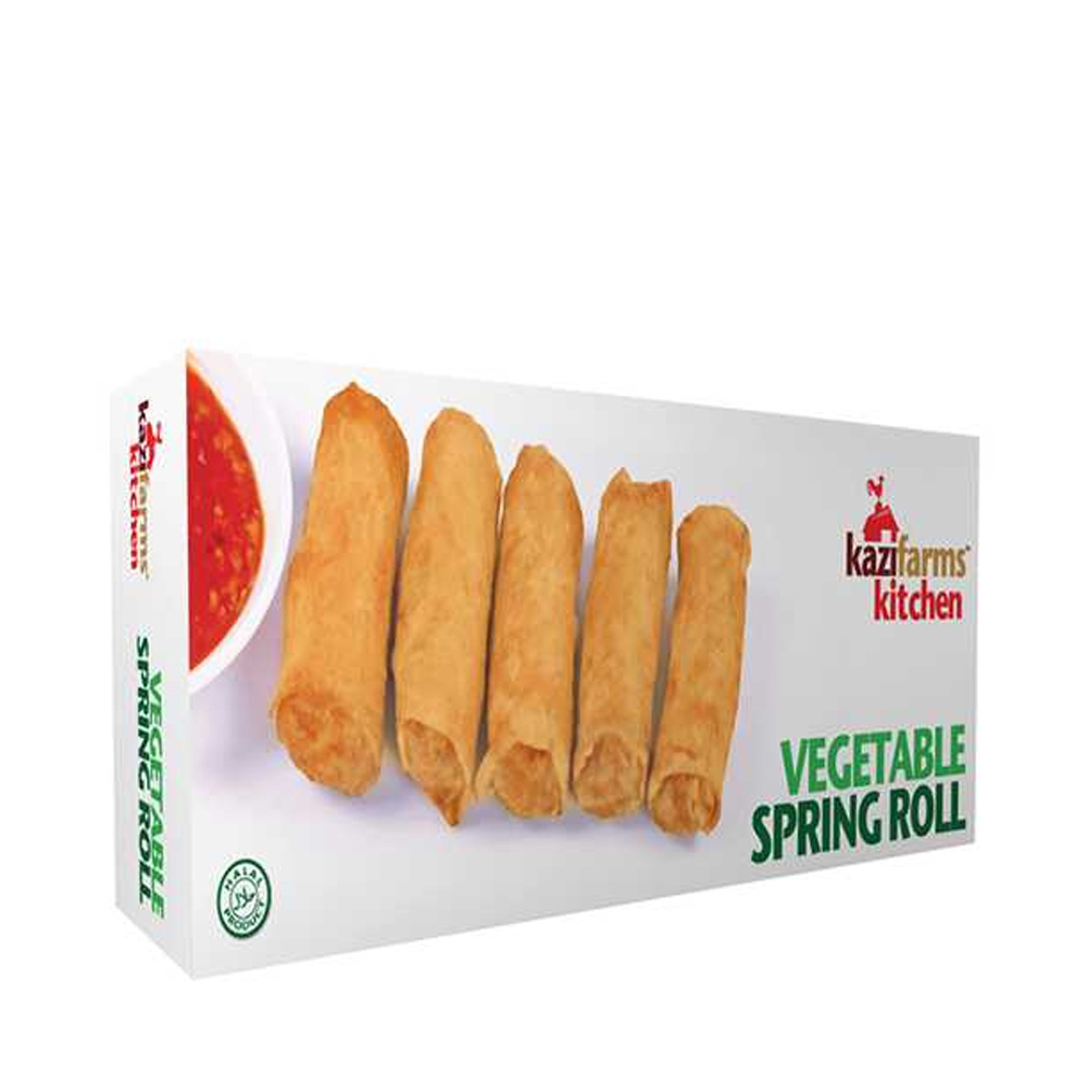 Kazi Farms Kitchen Vegetable Spring Roll 10 pcs