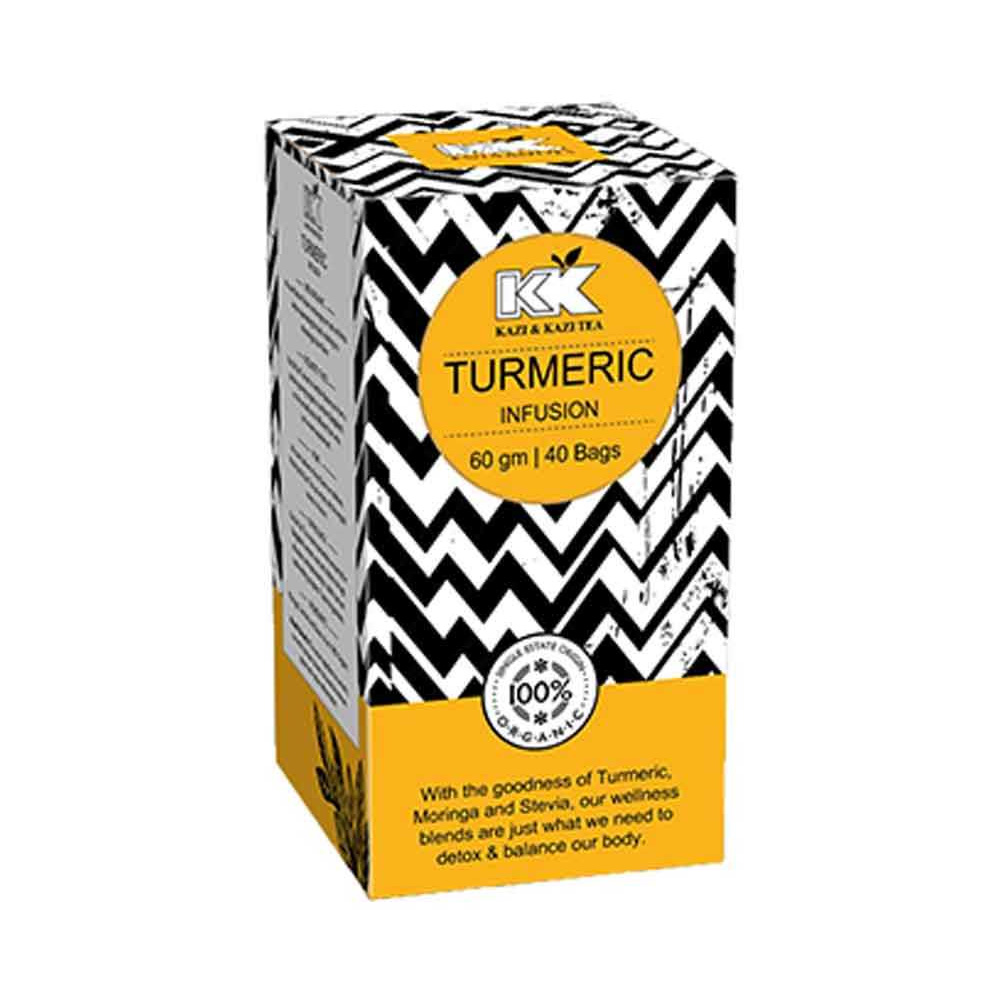 Kazi & Kazi Organic Tea Turmeric Infusion 40 pcs