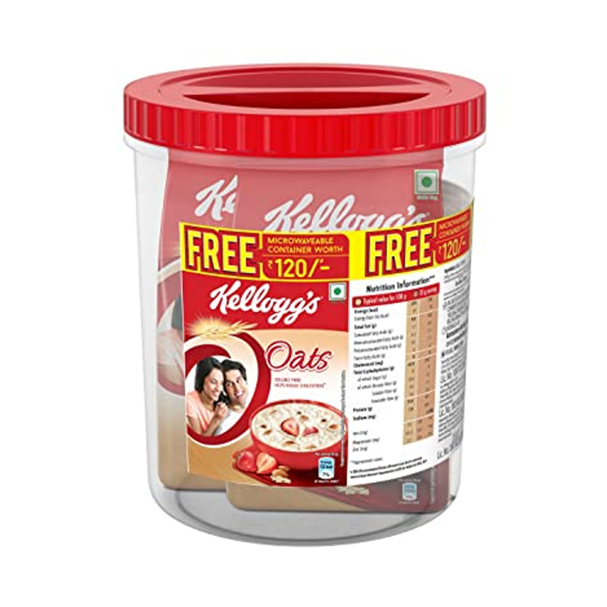 Kellogg's Oats Cereal (Free Jar)