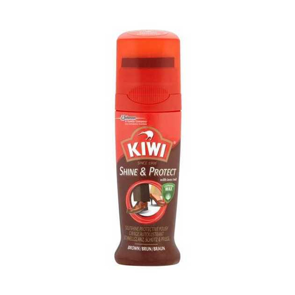 Kiwi Liquid Shoe Polish Brown