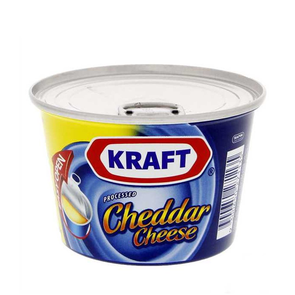 Kraft Processed Cheddar Cheese Tin