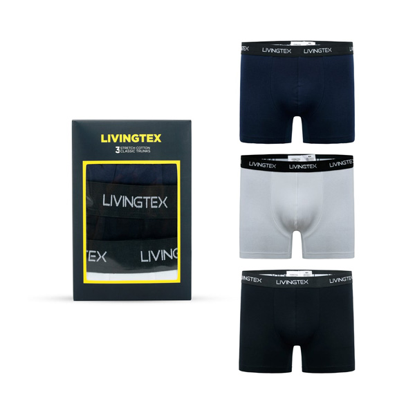 LT2 Livingtex Men's Boxer L 3 pcs