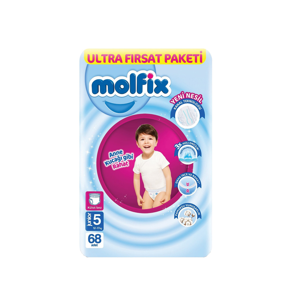 Molfix Baby Diaper Pants Super Pack Juni 12-17 kg