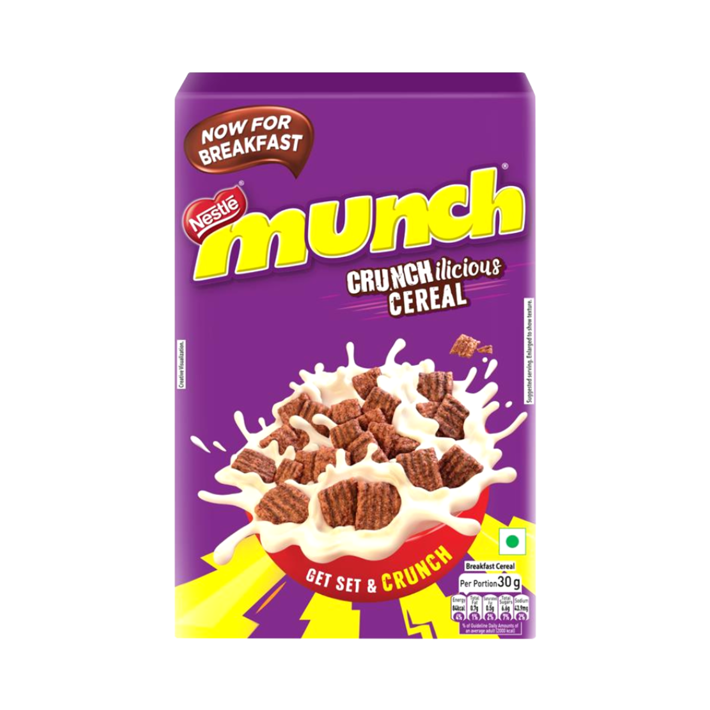 Nestle Munch Breakfast Cereal Box