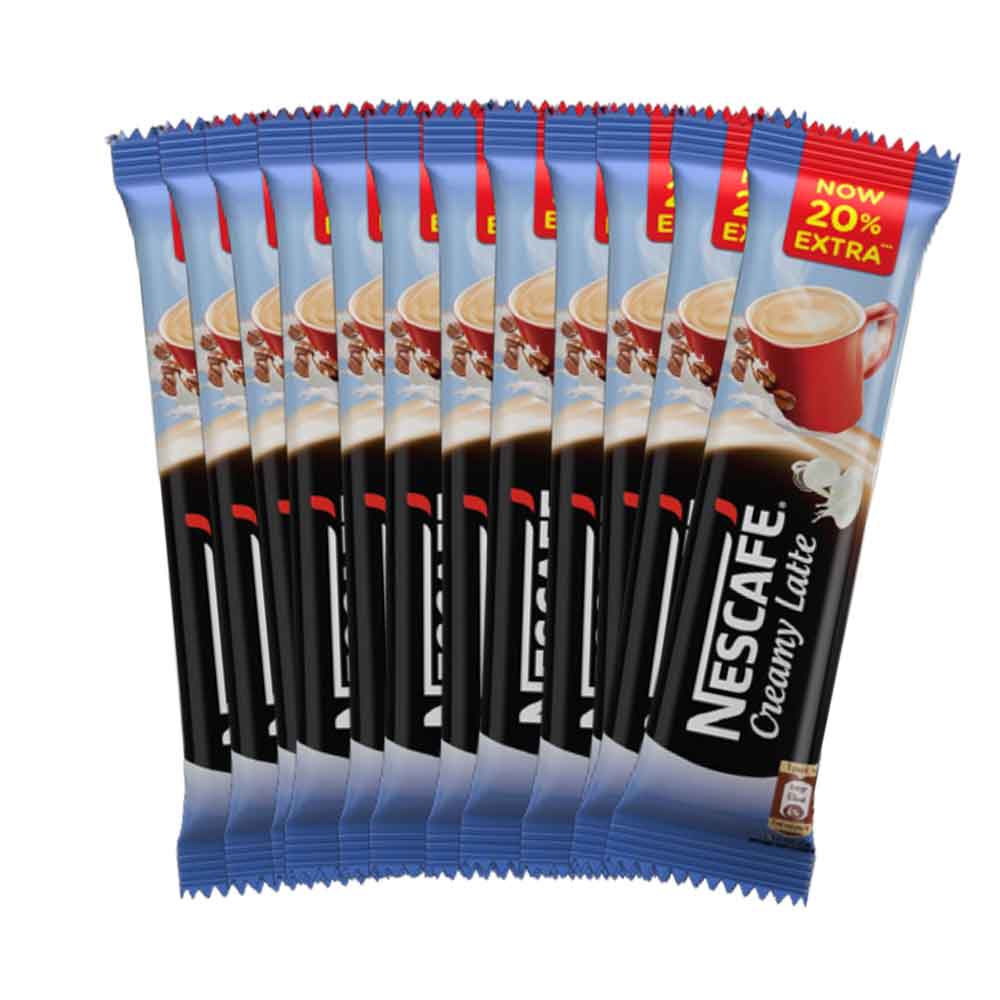 Nestle Nescafe Creamy Latte Coffee Mix Sachet 18 gm