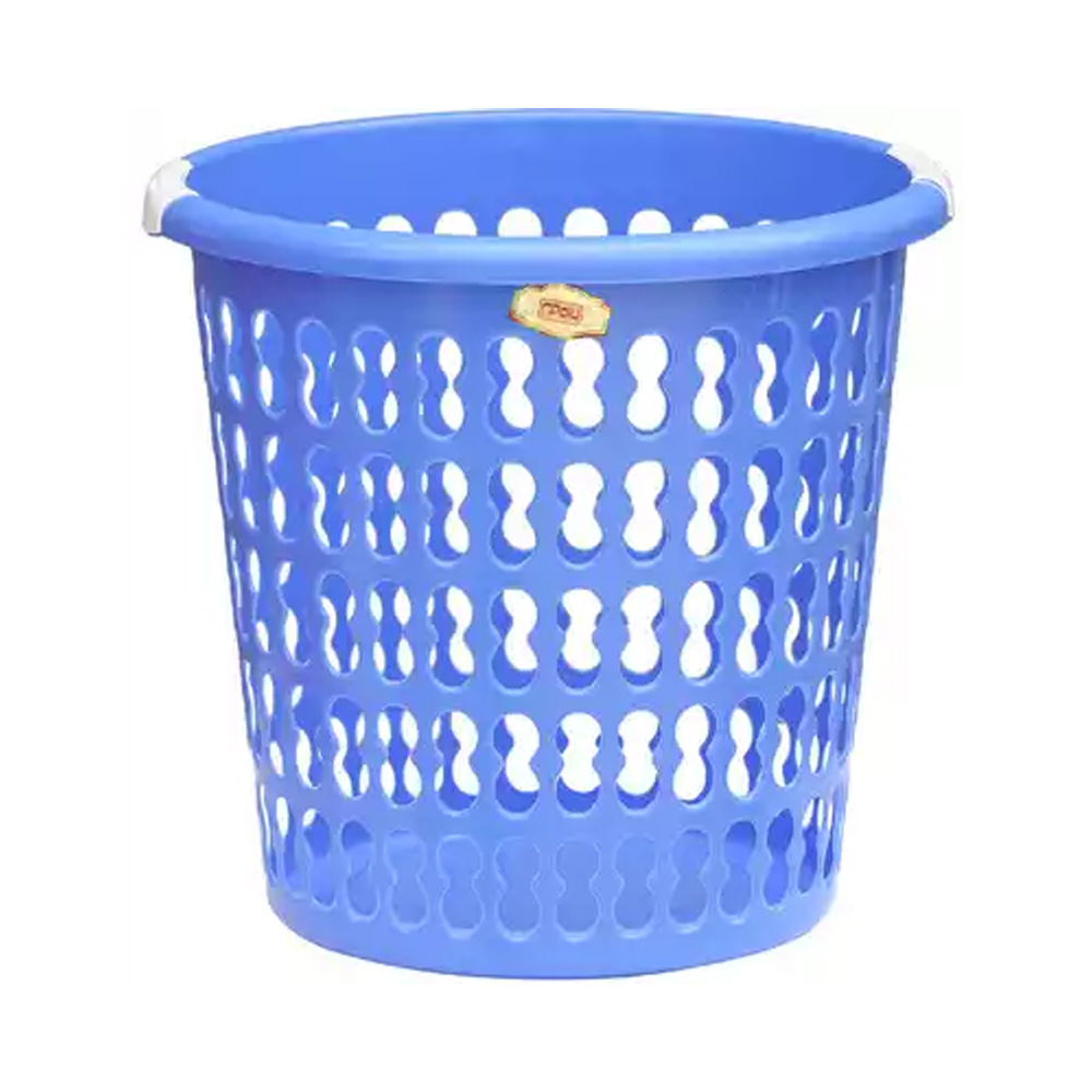 Npoly Laundry Basket (Blue) 15 x 15 inch