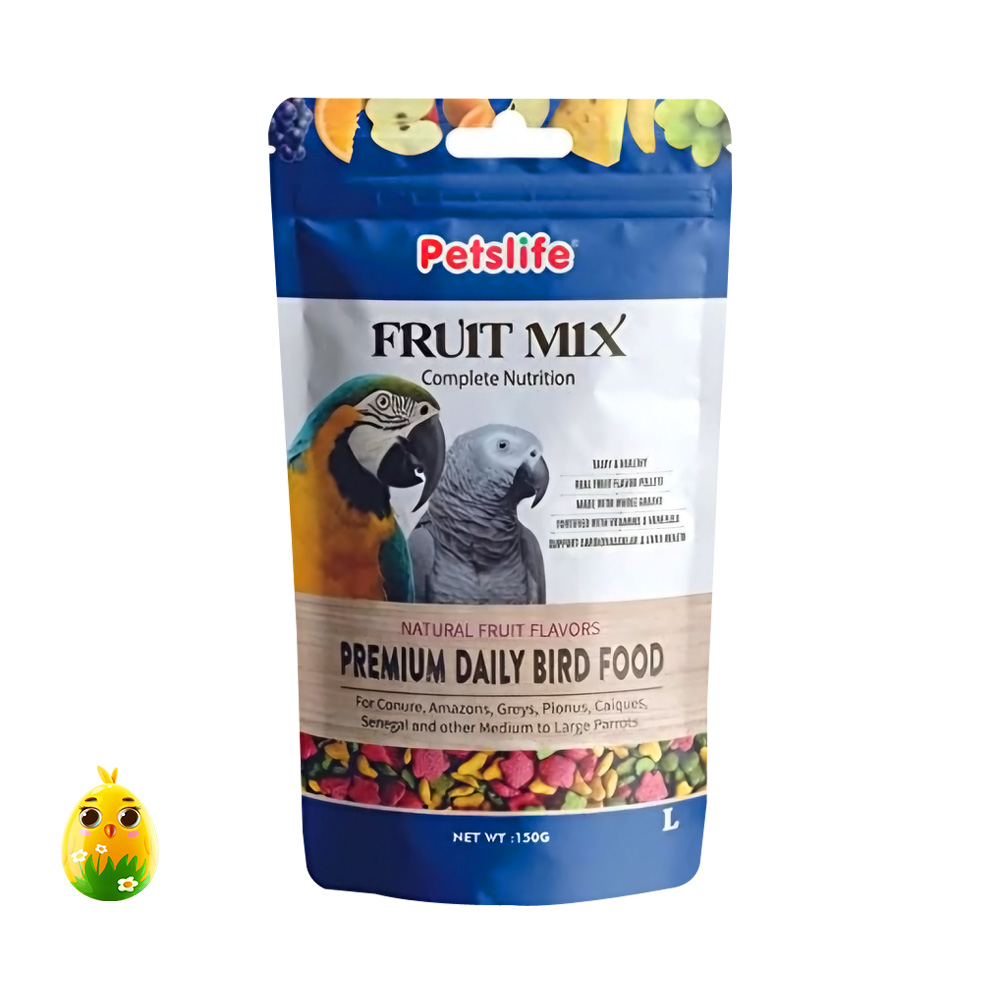 Petslife Fruit Mix Pellets For Parrots
