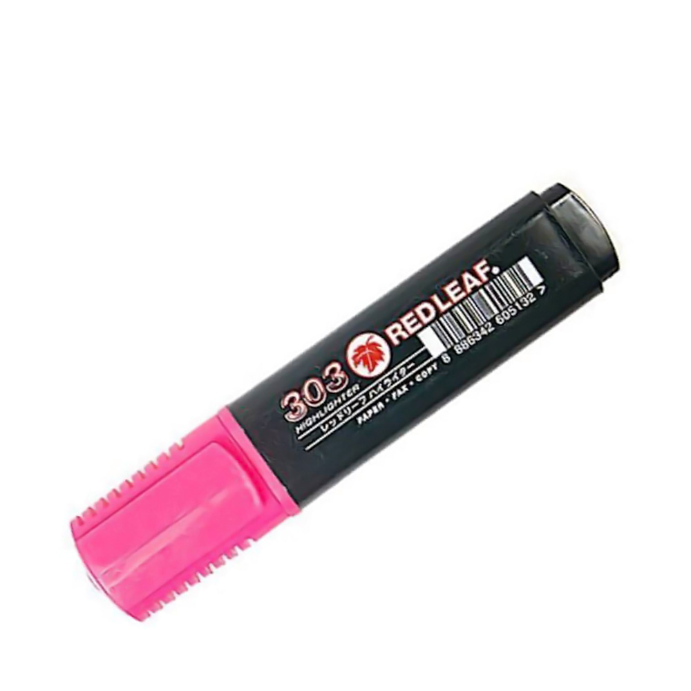 Red Leaf 303 Flourescent Highlighter (Pink)