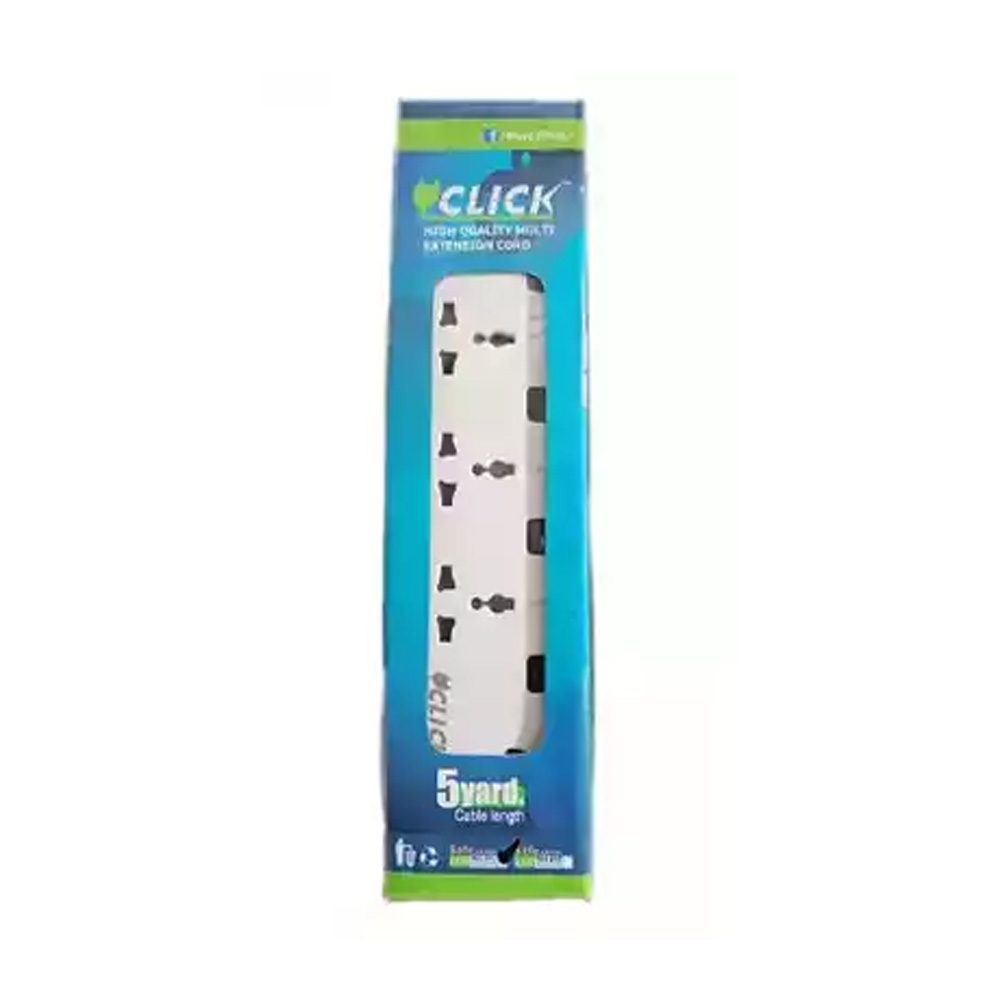RFL Click 4 Socket Multiplug (2 Pin)