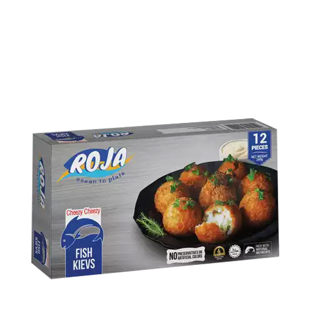 Roja Cheezy Cheezy Fish Kieves