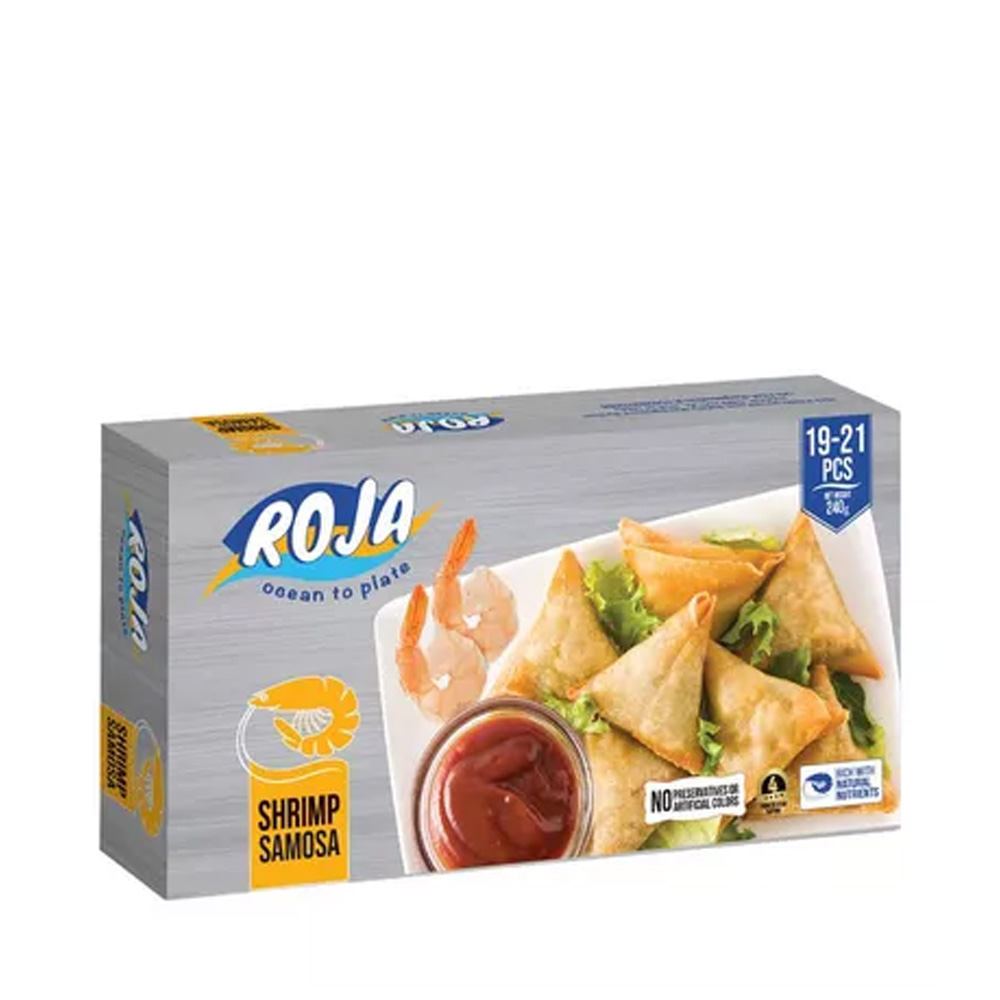 Roja Shrimp Samosa 19-21 pcs