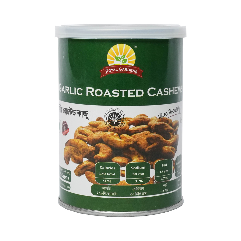 Royal Gardens Garlic Roasted Cashews