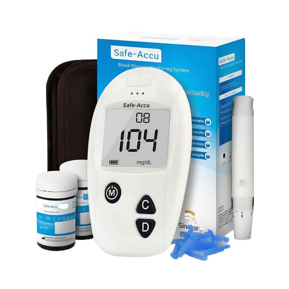 Safe-Accu Blood Glucose Monitor Device Kit