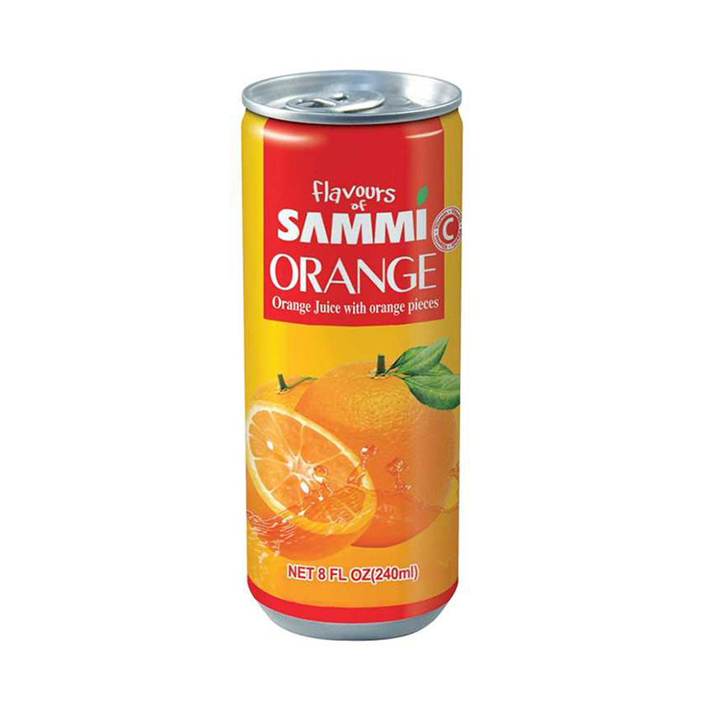 Sammi Orange Juice Can