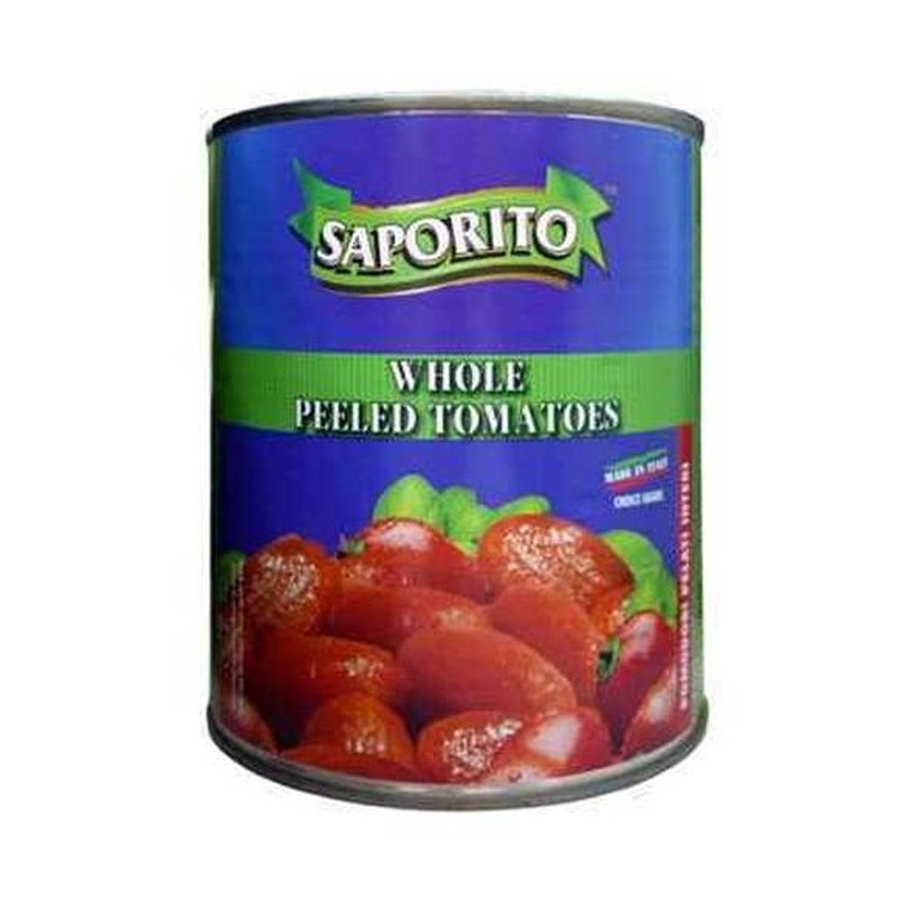 Saporito Whole Peeled Tomatos Can
