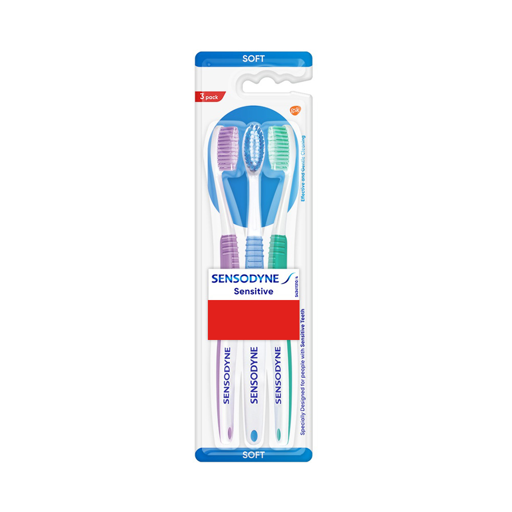 Sensodyne Toothbrush Family Pack (Buy 2 Get 1 Free)